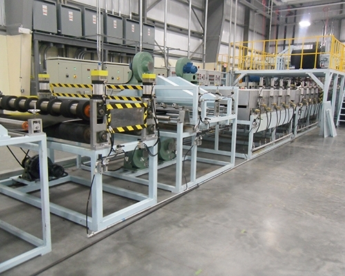 What is the general maintenance frequency for the equipment on the Dalian honeycomb panel production line?