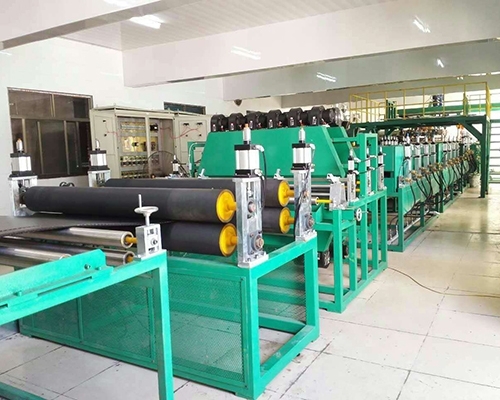 What are the supporting equipment for honeycomb panel production line equipment